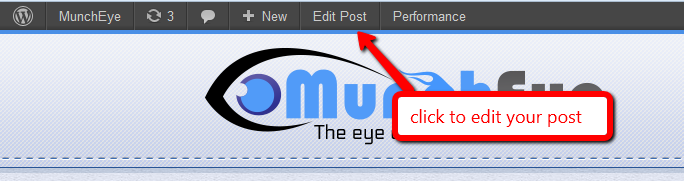 edit post